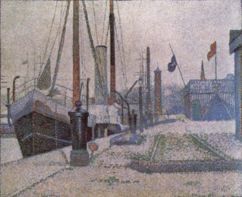 Georges Seurat The Honfleur